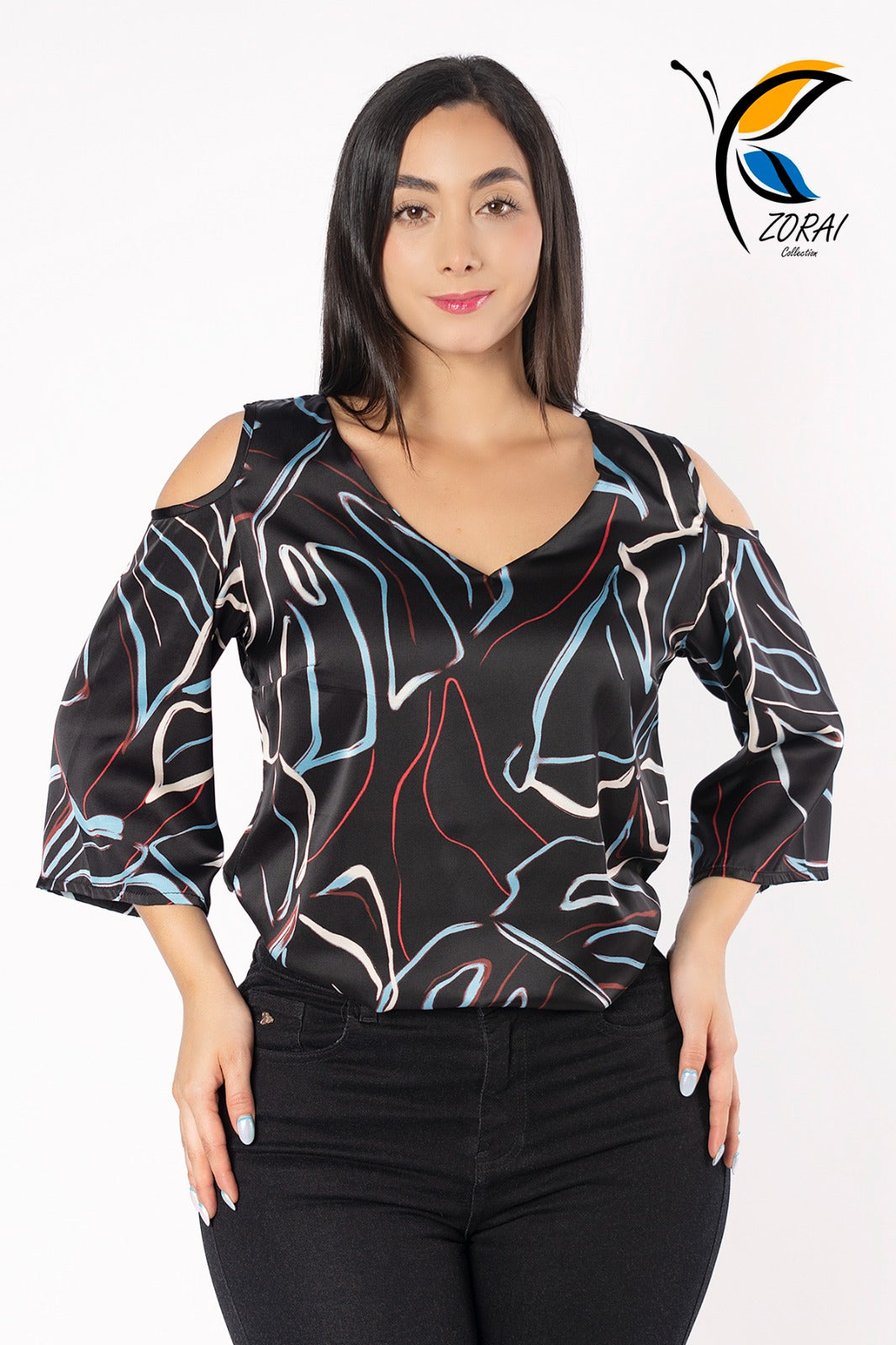 BLUSA FATIMA ESTAMPADO